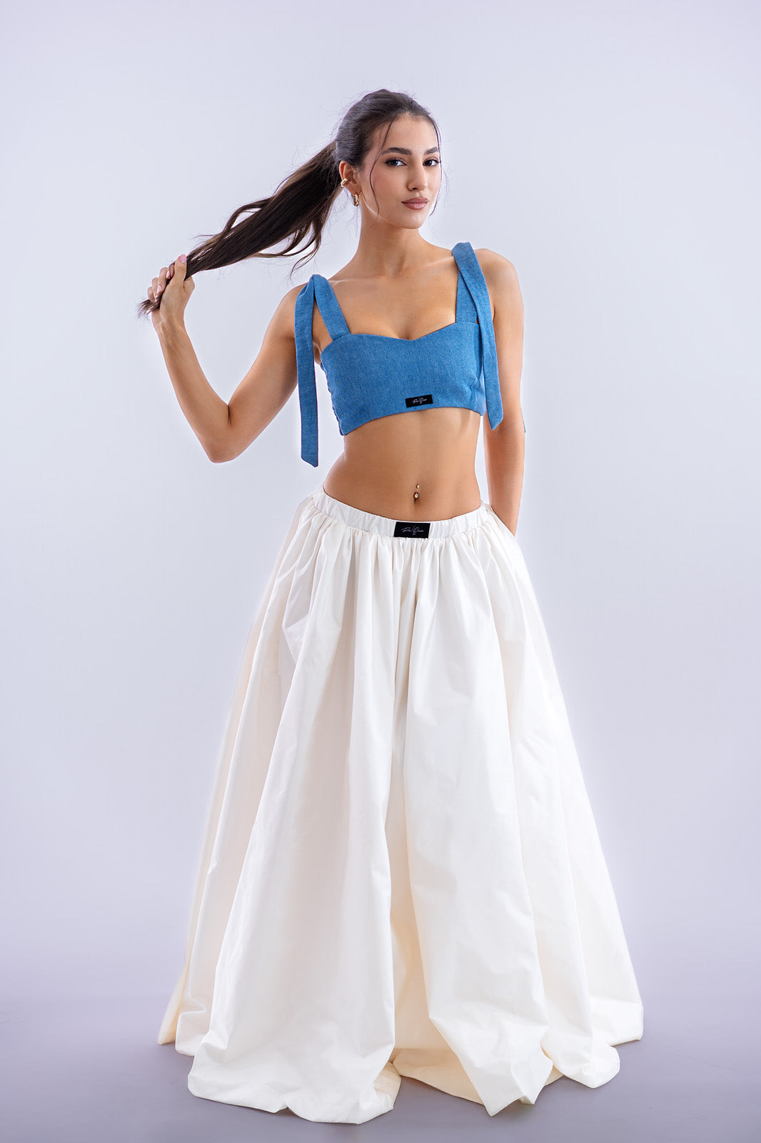 Farmer crop top